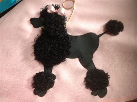 poodle skirt poodle applique